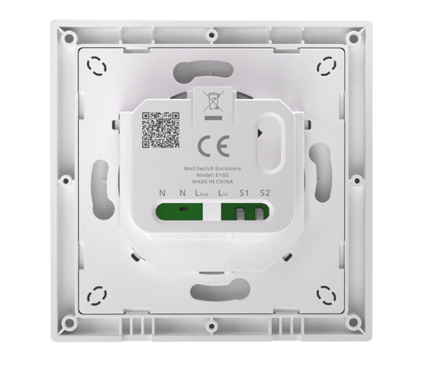 Sonoff Obudowa przełącznika ściennego E1GS (z N) - 1489946 - zdjęcie 4